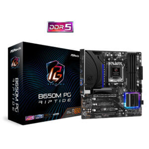 Osnovna plosca AM5 Asrock B650M PG Riptide microATX 1xHDMI 2.1 1xDisplayPort 1.4