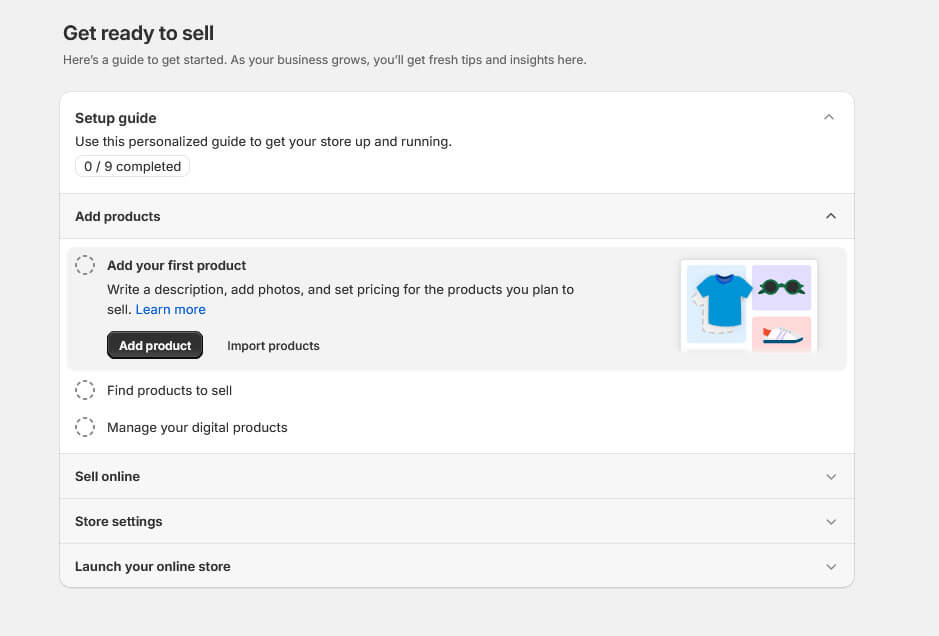 Pripravite se na prodajo izdelkov preko spletne trgovine v najemu pri shopify Pripravite se na prodajo izdelkov preko spletne trgovine v najemu pri shopify