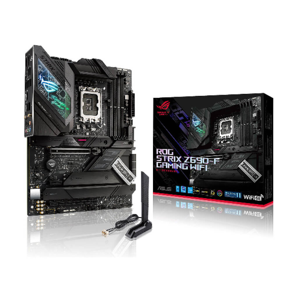 Osnovna plosca 1700 ASUS ROG STRIX Z690 F GAMING ATX DDR5 WI FI 6E 25Gb LAN 4xM.2 HDMI DisplayPort