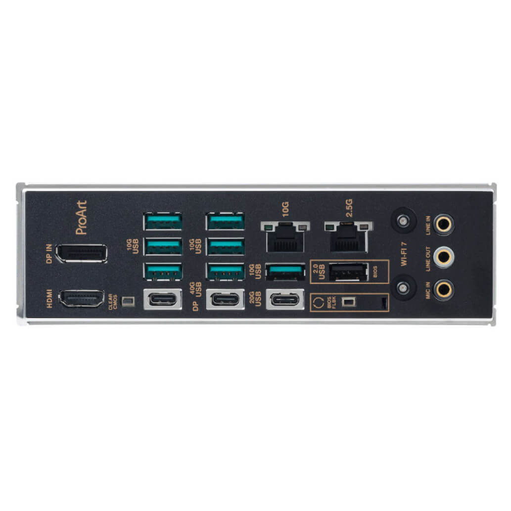 Osnovna plosca AM5 Asus ProArt X870E CREATOR WIFI ATX 1xHDMI 2.1 1xDisplayPort 1.4a 4