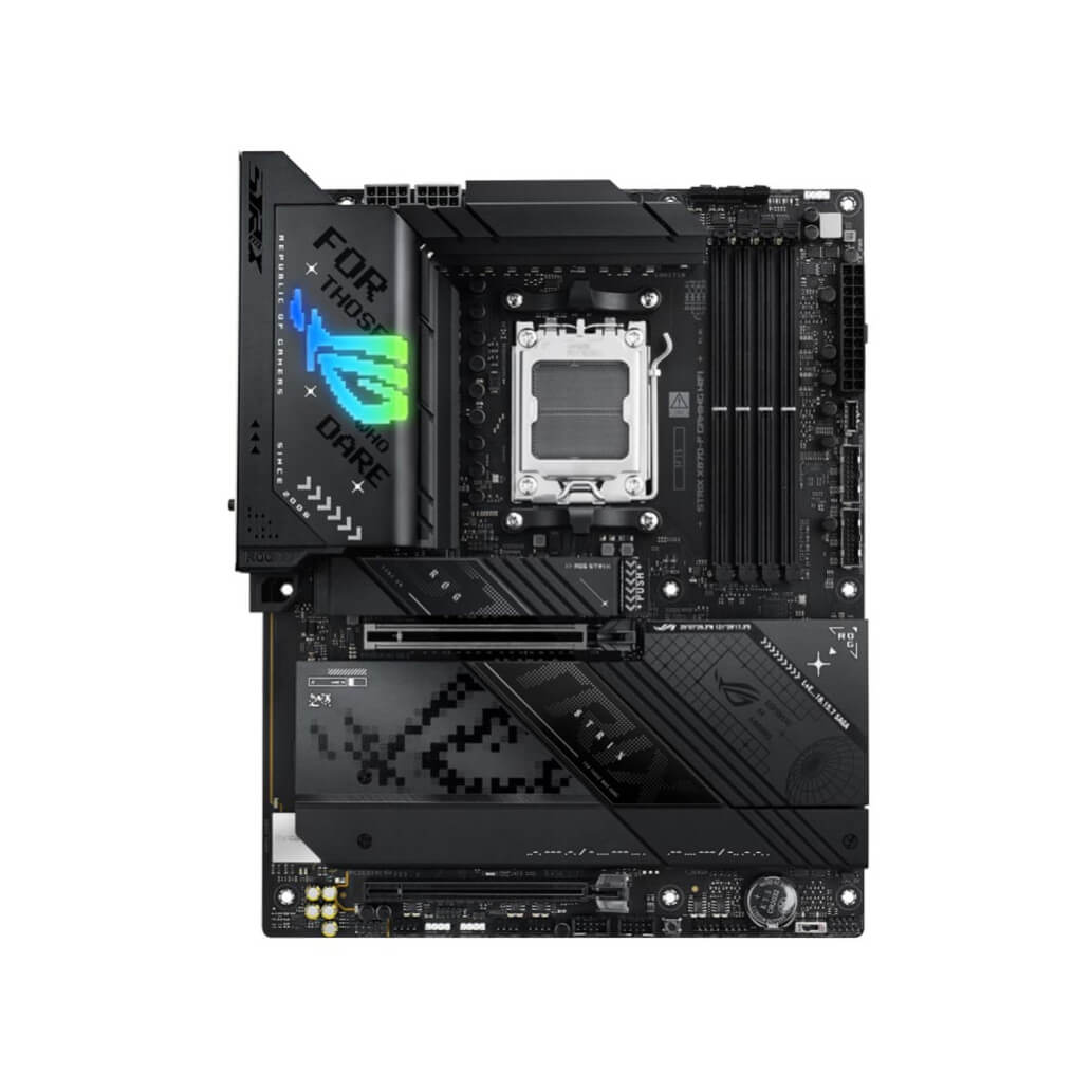 Osnovna plosca AM5 Asus ROG STRIX X870 F GAMING WIFI ATX 1xHDMI 2.1 1xDisplayPort 1.4 RAID 10 1