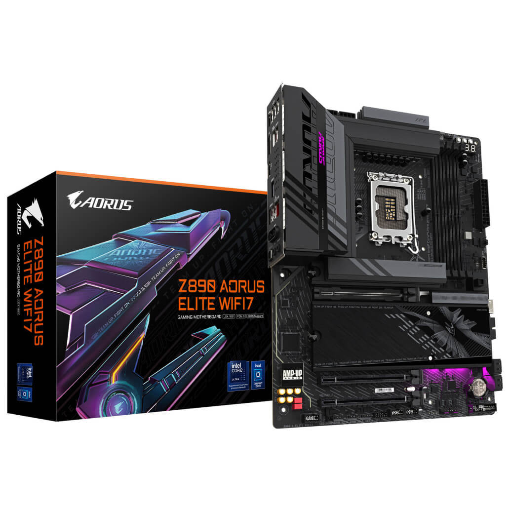 Osnovna plosca LGA1851 GigaByte Z890 Aorus Elite WIFI7 ATX 1xDisplayPort