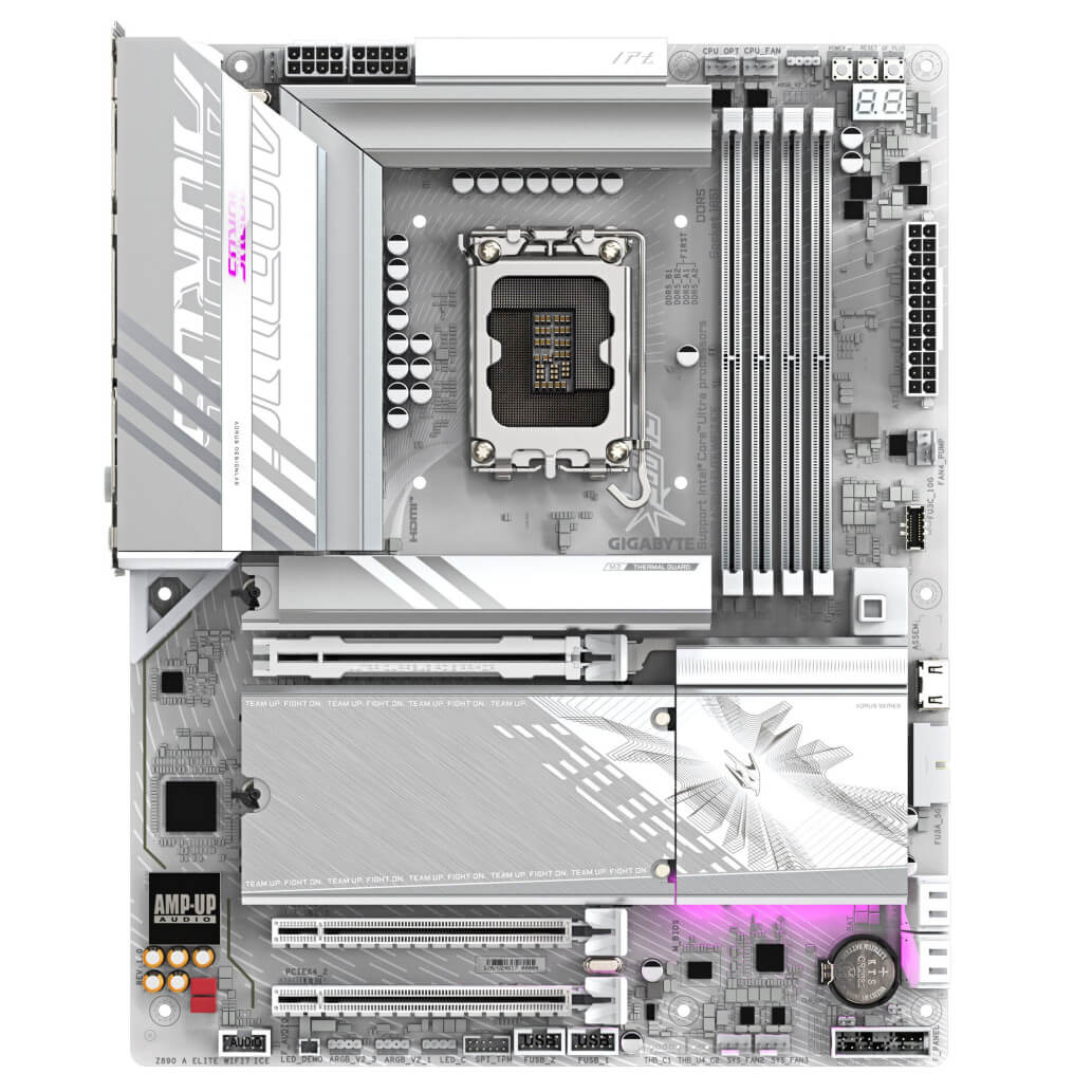 Osnovna plosca LGA1851 GigaByte Z890 Aorus Elite WIFI7 ICE ATX 1xDisplayPort 1