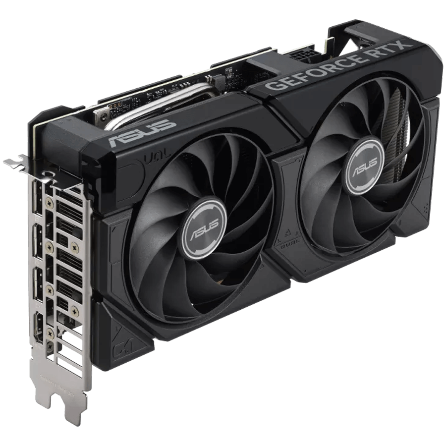 ASUS Dual GeForce RTX 4070 SUPER EVO OC Edition 12GB GDDR6X graficna kartica with two powerful Axial tech fans and a 2.5 slot design for broad compatibility PCIe 4.0 1xHDMI 2.1a 3xDisplayPort 1.4a 2