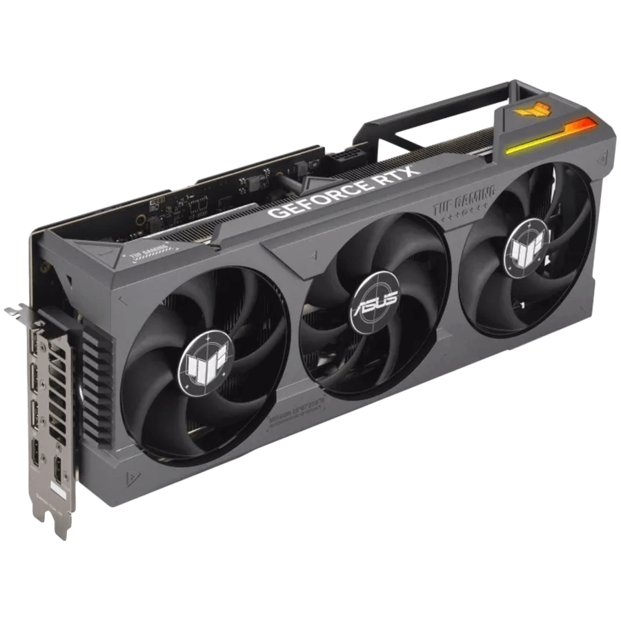 ASUS TUF Gaming GeForce RTX 4070 Ti SUPER 16GB GDDR6X graficna kartica z DLSS 3 lower temps and enhanced durability PCIe 4.0 2xHDMI 2.1a 3xDisplayPort 1.4a 2