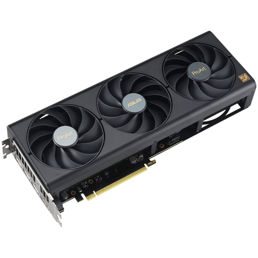 ASUS graficna kartica NVidia ProArt GeForce RTX 4060 OC Edition 8GB GDDR6 VGA prinasa eleganten in minimalisticen slog za krepitev ustvarjalnih PC sistemov PCIe 4.0 1xHDMI 2.1a 3xDisplayPort 1.4a 2