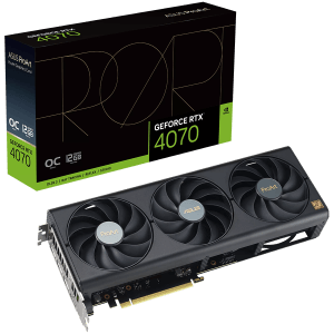 ASUS graficna kartica NVidia ProArt GeForce RTX 4070 OC Edition 12GB GDDR6X VGA prinasa eleganten in minimalisticen slog za krepitev ustvarjalnih PC sistemov PCIe 4.0 1xHDMI 2.1a 3xDisplayPort 1.4a