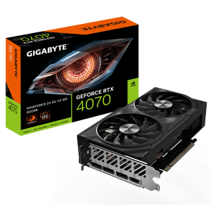 GIGABYTE GeForce RTX 4070 WINDFORCE 2X OC V2 12G GDDR6 grafična kartica