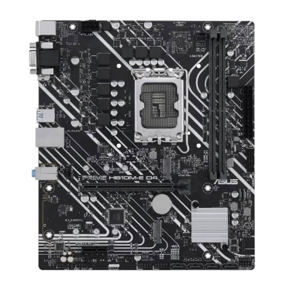 Osnovna plosca 1700 Asus Prime H610M E D4 CSM microATX 1xVGA 1xHDMI 1xDisplayPort 1
