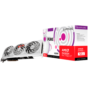 SAPPHIRE PURE AMD Radeon RX 7700 XT GAMING OC 12GB GDDR6 graficna kartica PCIe 4.0 2xHDMI 2xDisplayPort 2.1