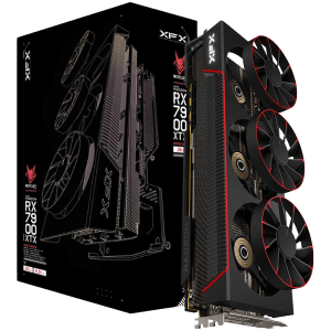 XFX MERCURY AMD Radeon RX 7900 XTX Magnetic Air Gaming 24GB GDDR6 graficna kartica PCIe 4.0 1xHDMI 2.1 2xDisplayPort 2.1 1xDisplayPort 1.4