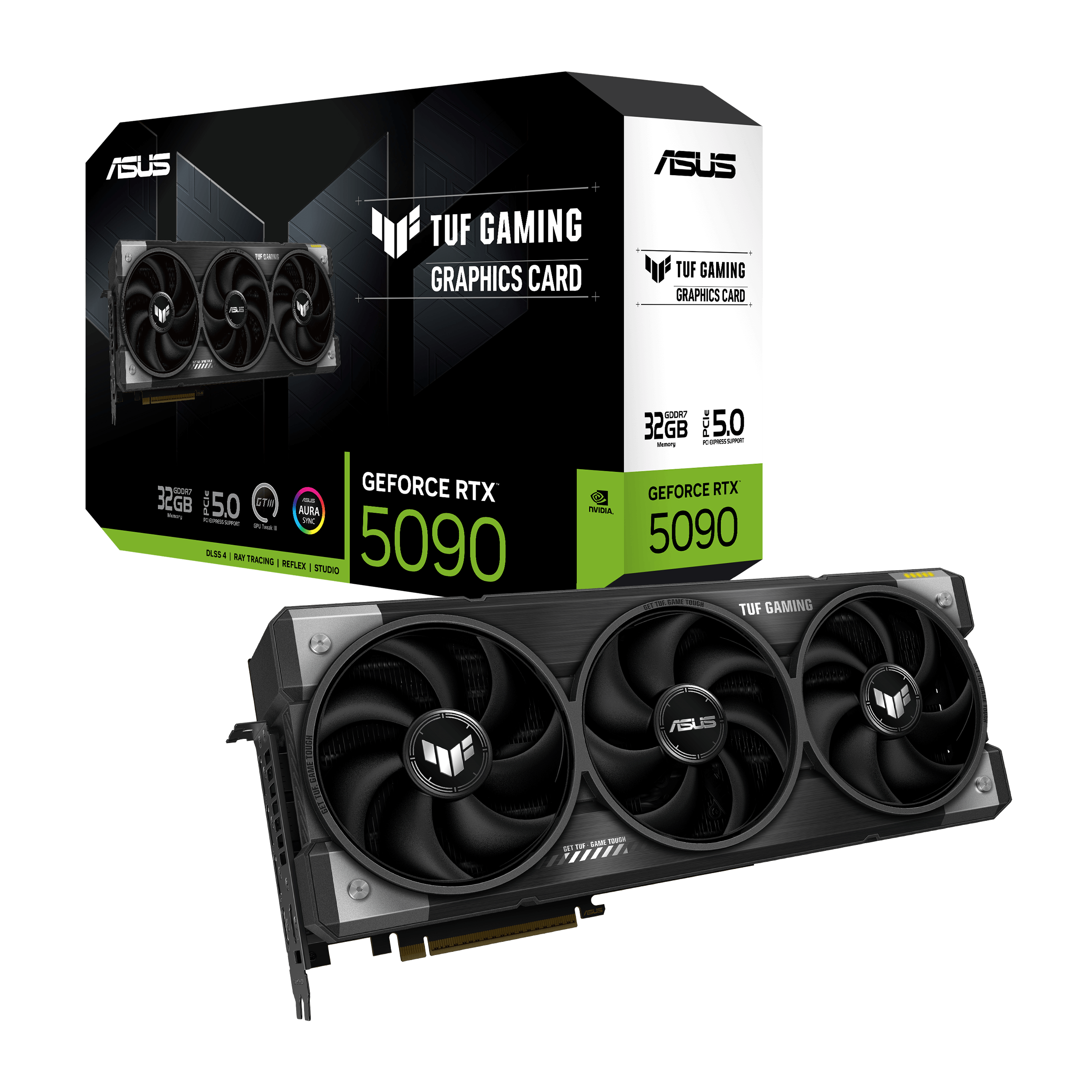 ASUS TUF GeForce RTX 5090 32G GAMING Grafična Kartica in Skatla
