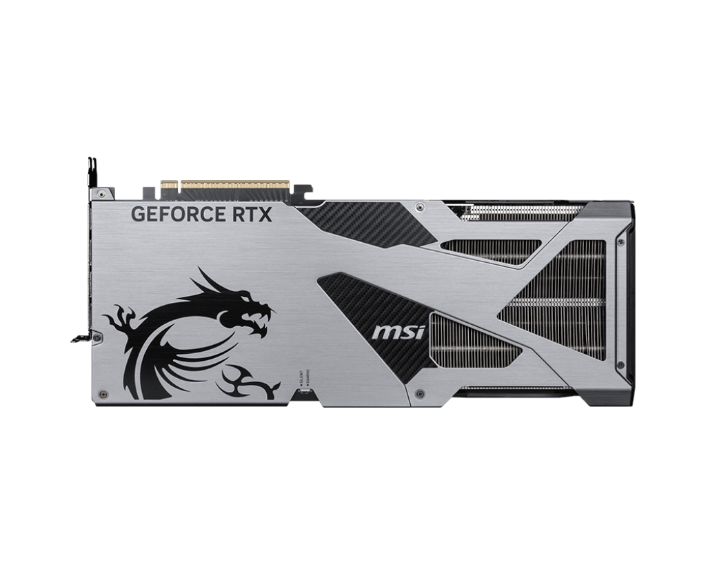 MSI GeForce RTX™ 5090 32G VANGUARD SOC Backplate