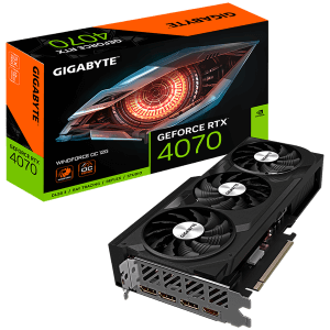 GIGABYTE GeForce RTX 4070 WINDFORCE OC 12G GDDR6 grafična kartica