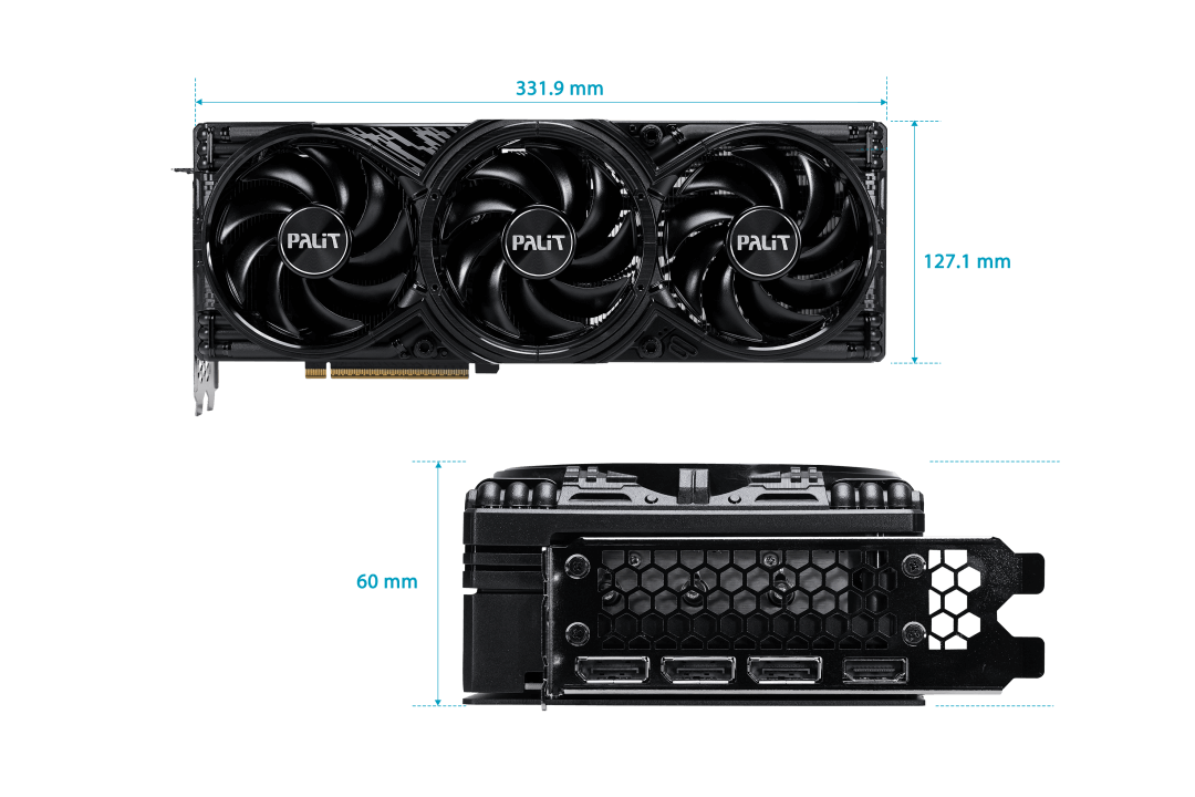 Palit GeForce RTX™ 5070 Ti GamingPro 16GB Mere Grafične Kartice