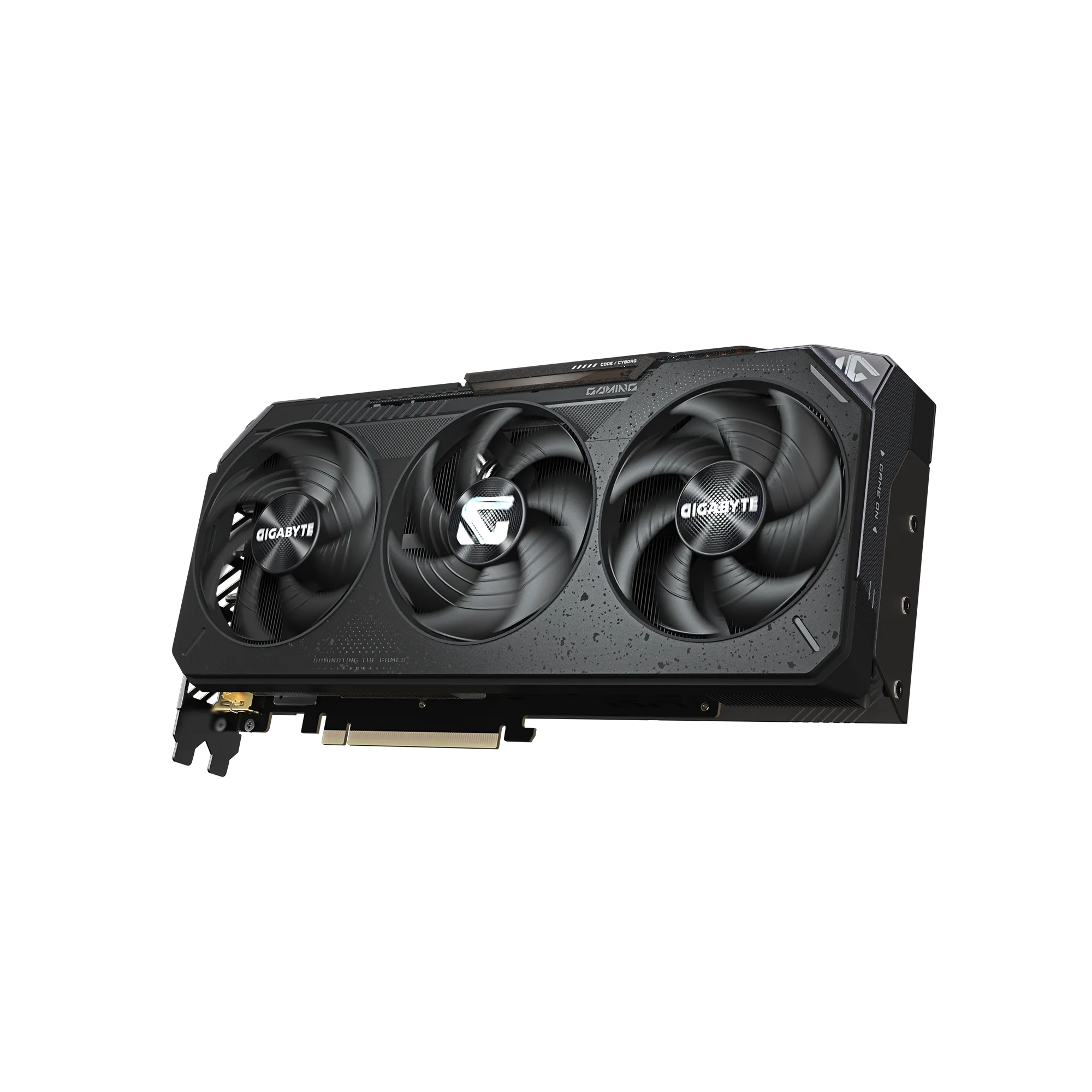 Gigabyte Radeon RX 9070 XT GAMING OC 16G črni ventilatorji 3 za boljse hlajenje