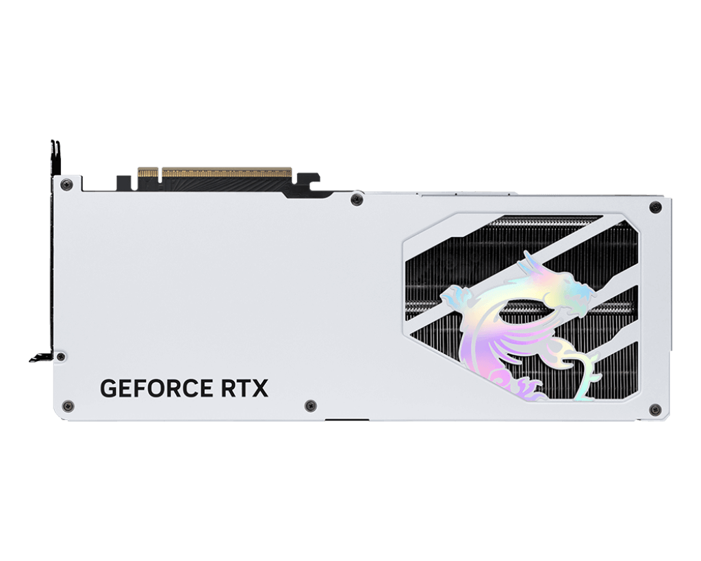 MSI GeForce RTX 5070 12G GAMING TRIO OC White Backplate