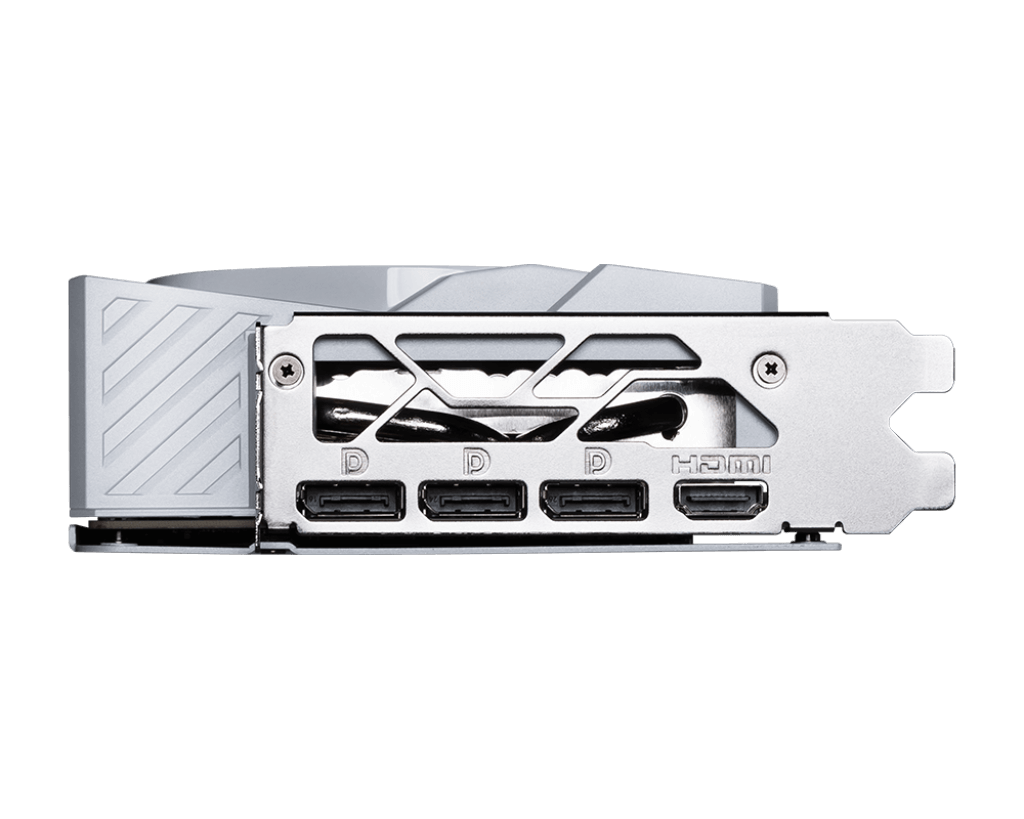 MSI GeForce RTX 5070 12G GAMING TRIO OC White konektorji