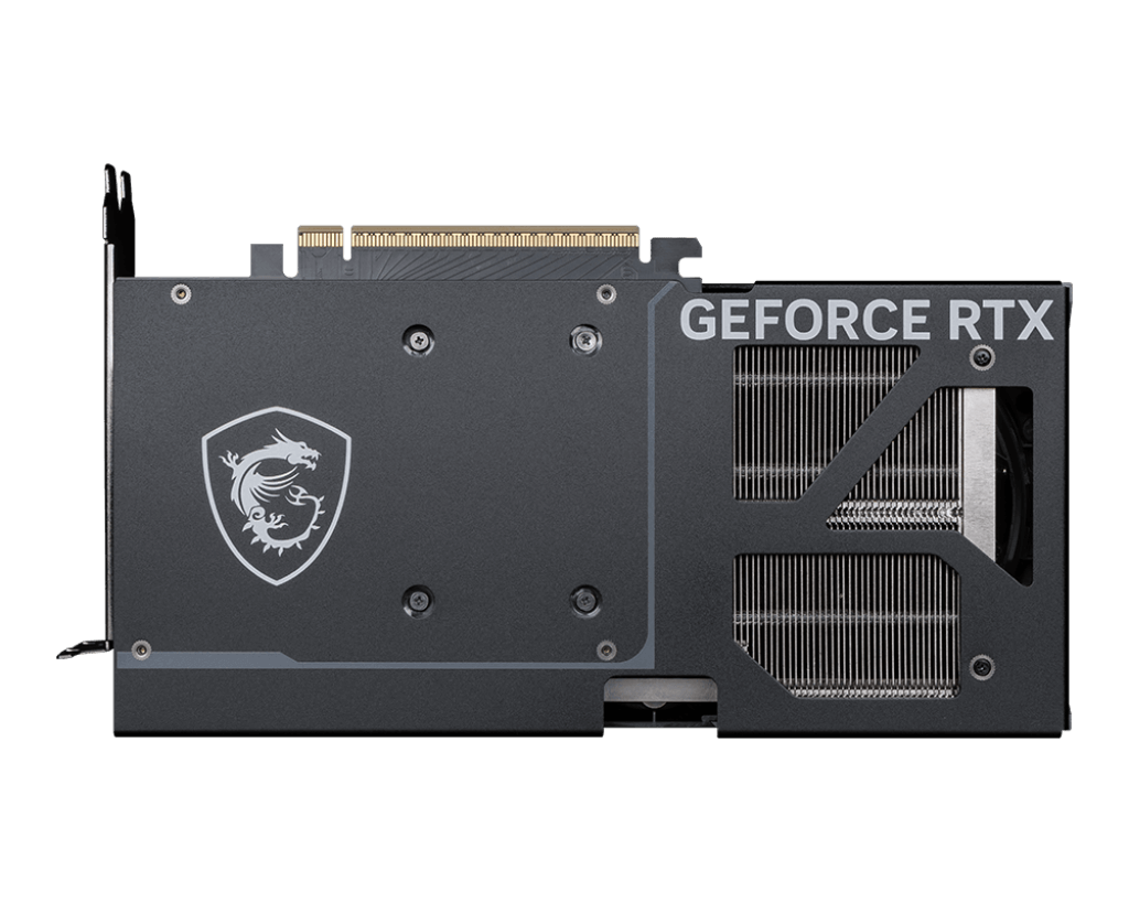 MSI GeForce RTX 5070 12G VENTUS 2X OC Backplate