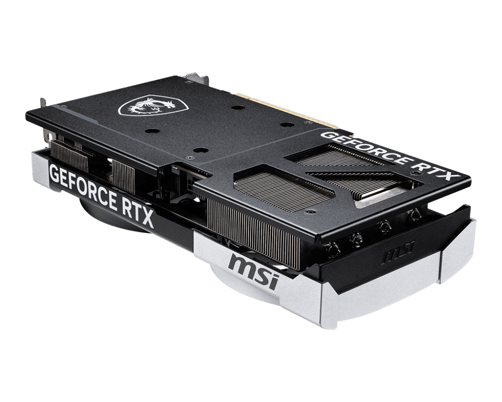 MSI GeForce RTX 5070 12G VENTUS 2X OC Side View