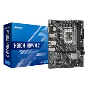 Osnovna plošča 1700 ASRock H610M-HDV/M.2 DDR4 (90-MXBH60-A0UAYZ)