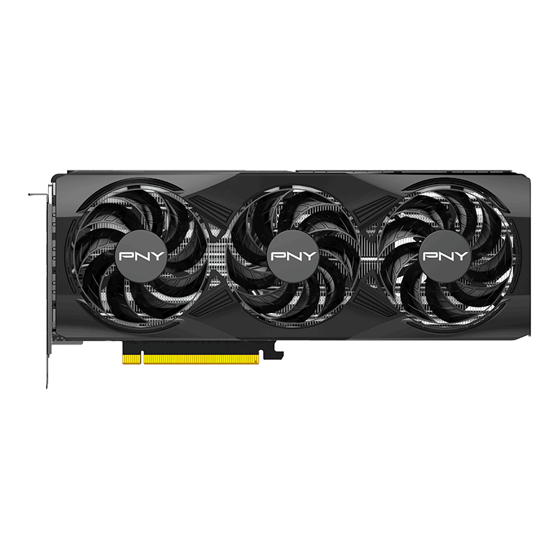 PNY GeForce RTX 5070 Overclocked Triple Fan Design