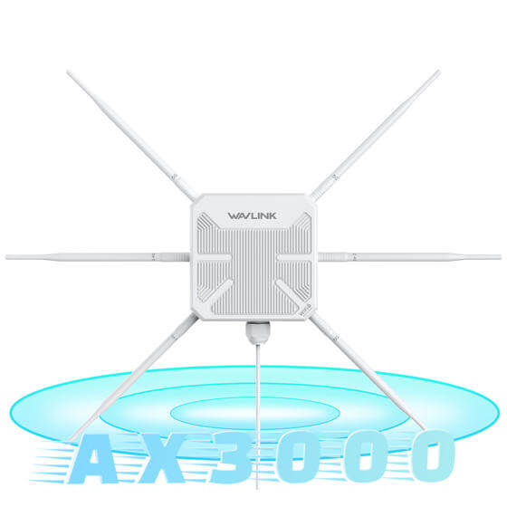 WAVLINK WL WN588HX3 Zunanji WIFI Ojačevalec AX3000