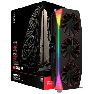 XFX Mercury AMD Radeon RX 9070 XT OC Magnetic Air Edition RGB 16GB GDDR6 grafična kartica