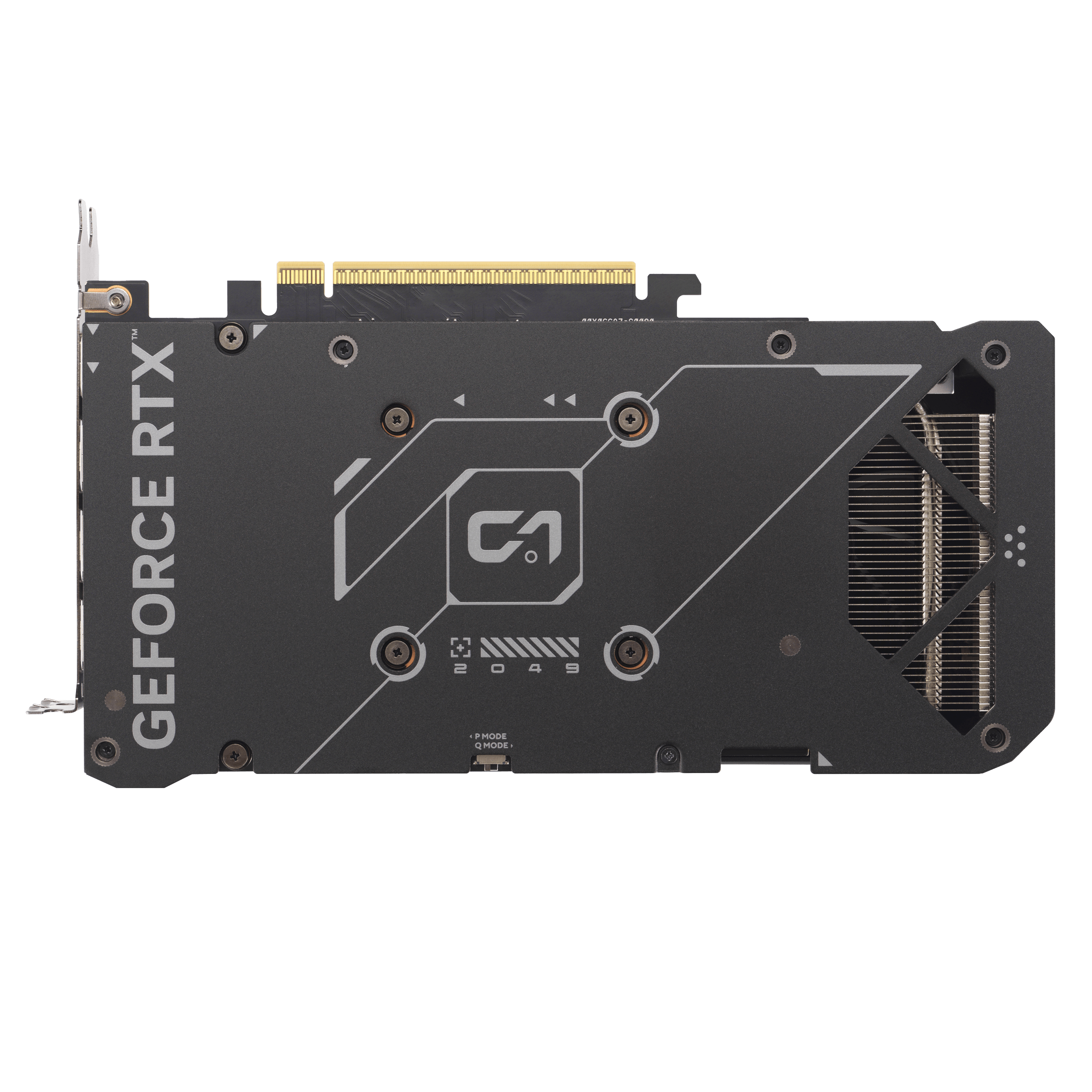 ASUS Dual RTX 5060 Ti 16GB backplate design