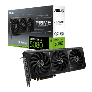 ASUS PRIME GeForce RTX 5080 OC Edition 16GB GDDR7 skatla plus graficna kartica