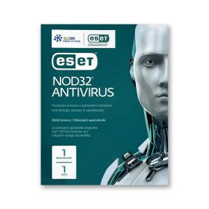 ESET NOD32 Antivirus OEM Licenca za 1 leto 1 napravo