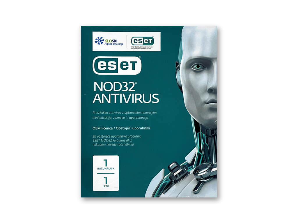 ESET NOD32 Antivirus OEM Licenca za 1 leto 1 napravo