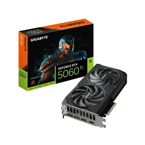 Gigabyte RTX 5060 Ti WINDFORCE 16G Grafična Kartica in Škatla