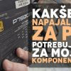 Kakšen napajalnik za računalnik potrebujem za moje komponente