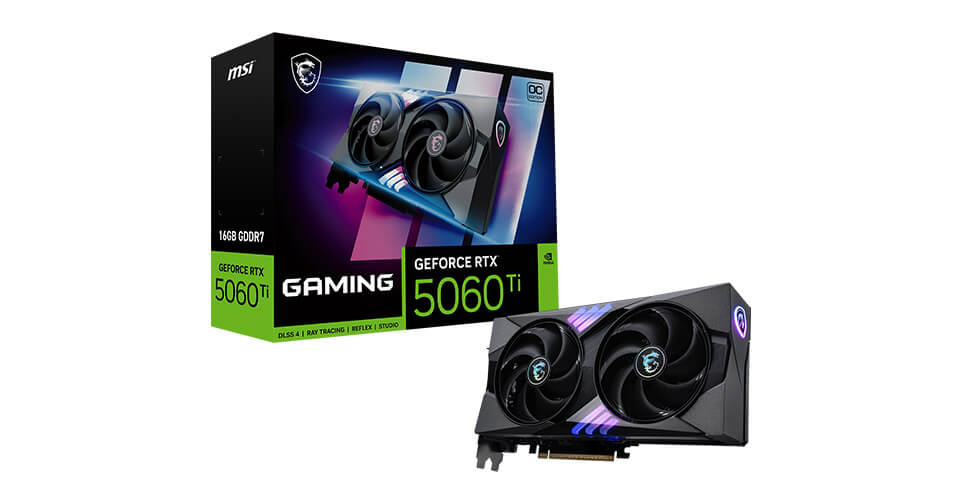 MSI RTX 5060 Ti GAMING 16GB