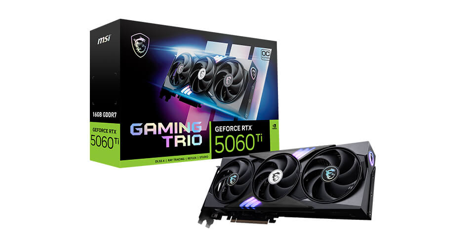 MSI RTX 5060 Ti Gaming Trio 16GB