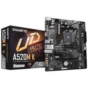 Osnovna plošča AM4 Gigabyte A520M K microATX HDMI