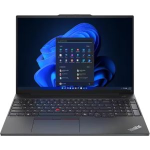 Prenosnik Lenovo ThinkPad E16 G2 R5 / 16GB / 1TB SSD / 16" WUXGA IPS / AMD Radeon 660M / Windows 11 Pro / sivo črn