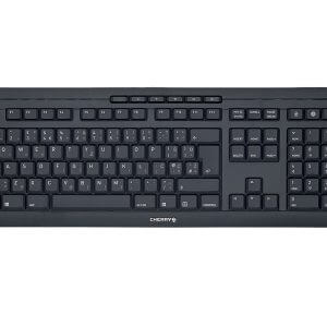 Cherry STREAM Wireless, črna, SLO g.