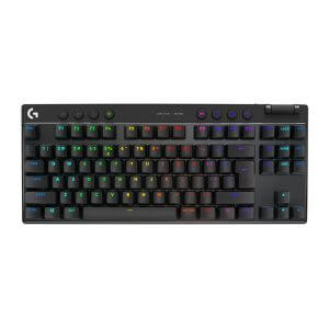 Logitech G PRO X TKL Brown Tactile, Lightspeed, črna, USB, SLO g.