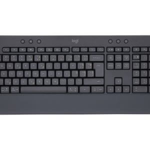 Logitech K650 Signature, Wireless, USB, grafitna, SLO g.
