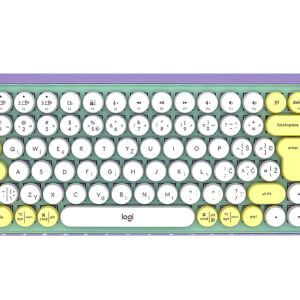 Logitech POP Keys z EMOJI, mehanska, mint, SLO g.