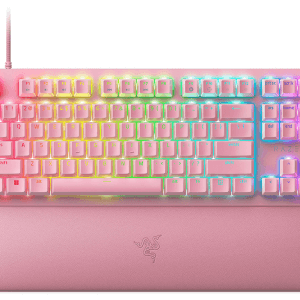 Razer Huntsman V2 Tenkeyless, linearna optična stikala, roza, US SLO g.