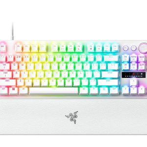 Razer Huntsman V3 Pro Tenkeyless, bela, US SLO g.