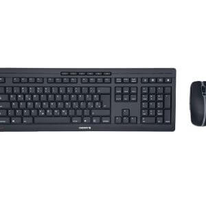 in miška Cherry STREAM Desktop Wireless Recharge, črna, SLO