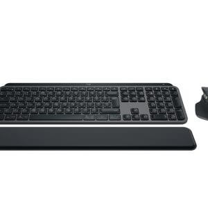 in miška Logitech MX Keys S COMBO, grafitna, SLO g.