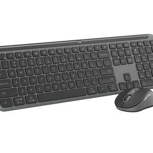 in miška Logitech Signature Slim Combo MK950, grafitna, SLO g.