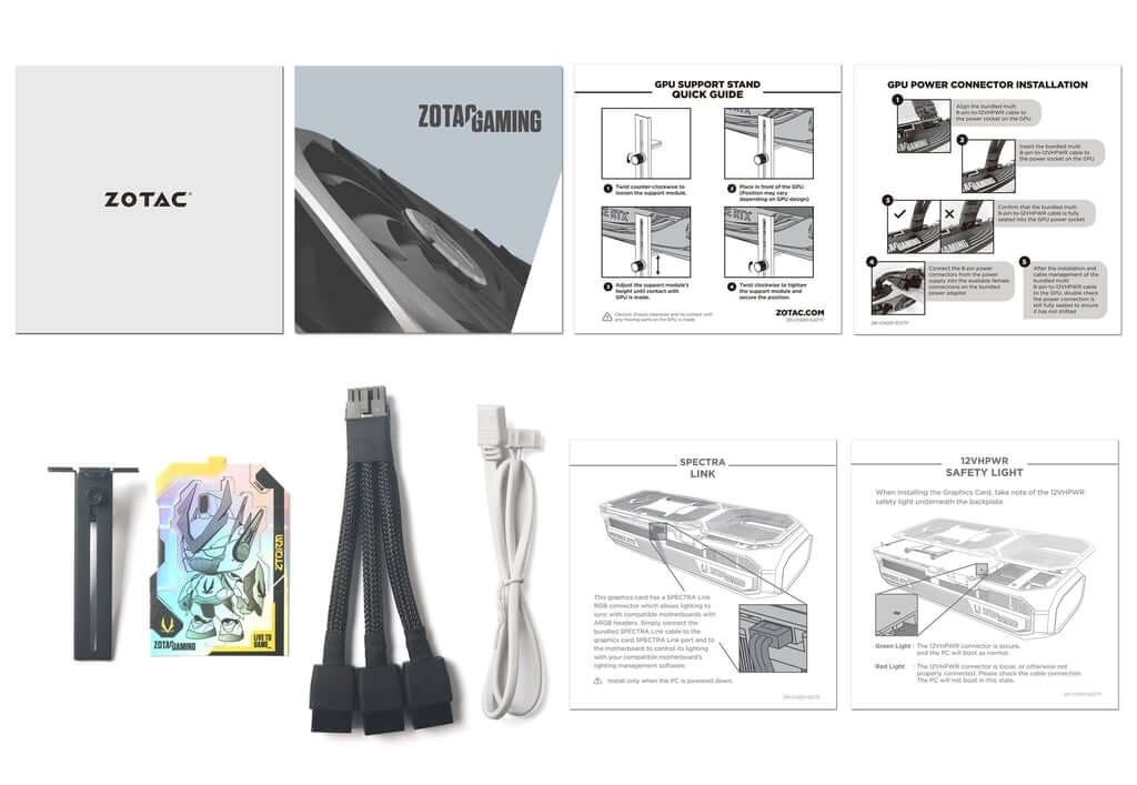 ZOTAC GAMING GeForce RTX 5080 AMP Extreme INFINITY 16GB GDDR7 Pripomocki