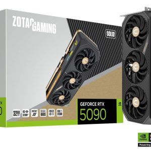 ZOTAC GAMING GeForce RTX 5090 SOLID Skatla plus graficna kartica