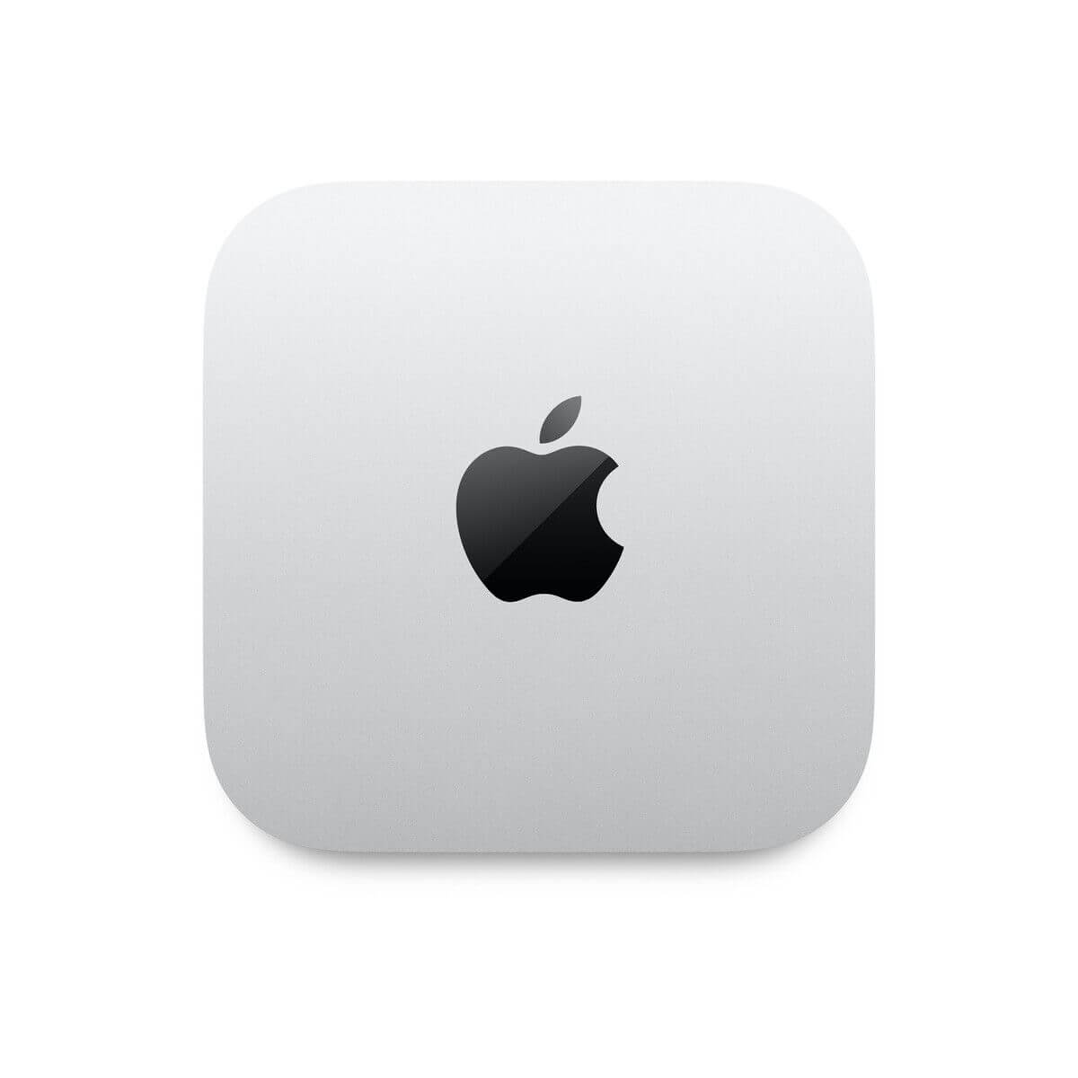 Apple Mac Mini M4 Logo na Računalniku